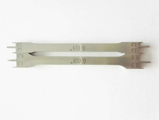 Desenho de expedição internacional expressa Medidor de posicionamento do instrumento dentário na parte inferior