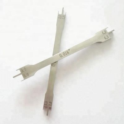 Dispositivo de posicionamento de duas extremidades ferramenta essencial para instrumentos dentários ortodônticos DTC