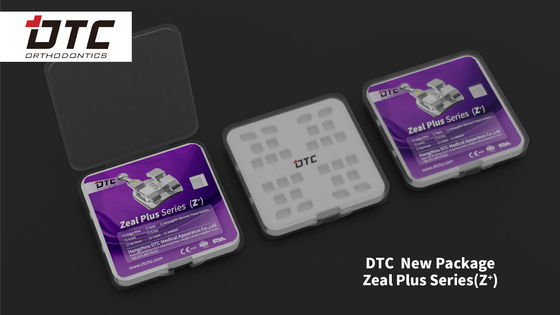 3 anos de validade DTC Zeal Plus Série Dental Ortodôntica Bracket Brace Tecido Ortopédico