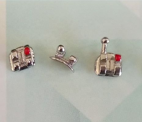 Dentes Ortodônticos Dentários Bracket de Metal com 18/22 avanços tecnológicos Slot