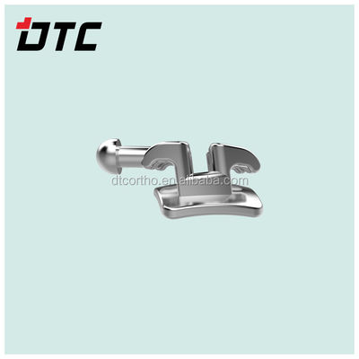Tecnologia de solda a laser dentária ortodôntica DTC Brackets metálicos com vida útil de 3 anos