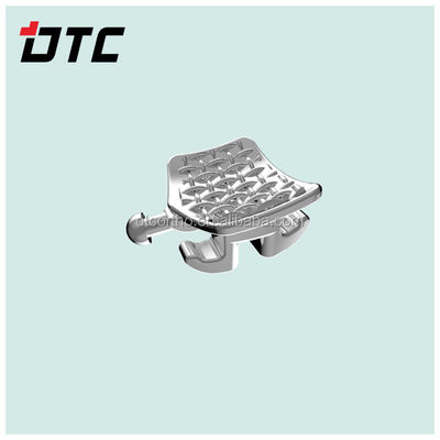 Tecnologia de solda a laser dentária ortodôntica DTC Brackets metálicos com vida útil de 3 anos