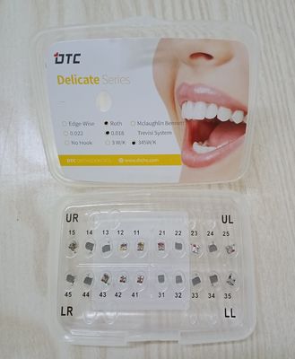 DTC Delicate Series Brackets Ortodônticos com Certificação ISO e Vida útil de 3 anos