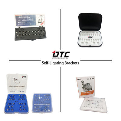 ISO e CE Certificado DTC Self Ligating Bracket MBT Roth Dental Braces Made in Hangzhou