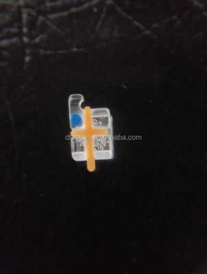 Certificação CE DTC Ortodontia Dental Sapphire Roth MBT Brackets Braces Hook Tipo 5