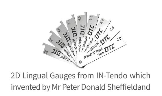 CE padrão de proteção de metal ortodôntica bracket lingual