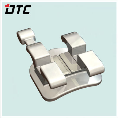 DTC Brackets Ortodontia Aço 80 Base de malha Brackets sabotados com longa vida útil