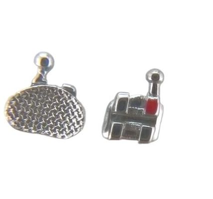 DTC Laser Dental Material de tamanho padrão Brackets Dentários Ortodônticos CE ISO Acreditado
