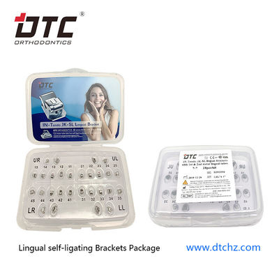 Máquinas poderosas Fonte DTC Ortodontia Braces Lingual com Brackets Auto-ligantes