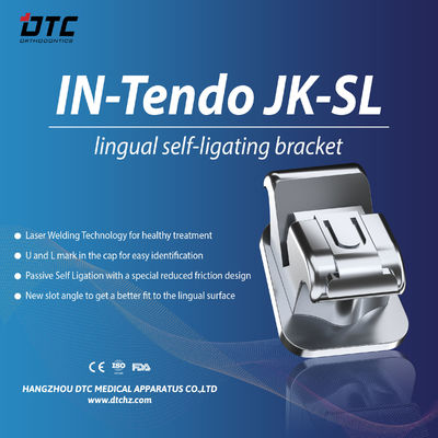 Máquinas poderosas Fonte DTC Ortodontia Braces Lingual com Brackets Auto-ligantes