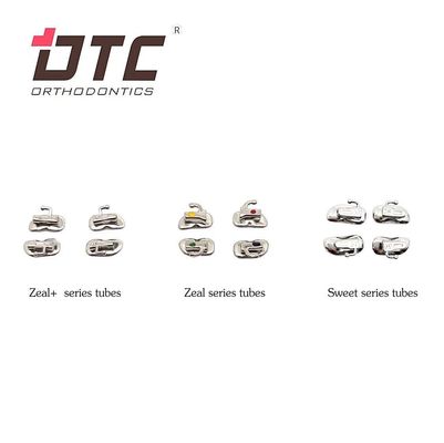 DTC Ortodontia Dental Bondable Roth MBT Tubos Buccais Molares com Certificado CE ISO
