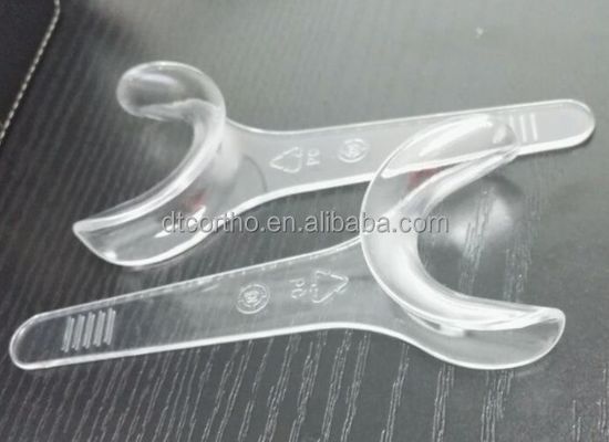 Materiais ortodônticos Retrator de bochechas DTC para procedimentos dentários de tamanho grande/pequeno
