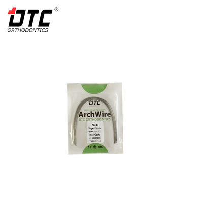 Correção ortodôntica com DTC Round NiTi Oval Square Arch Wire e Certificação CE