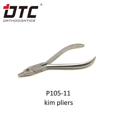 DTC Dental Ortodontia Aço Inoxidável Kim Pliers Prazo de validade 3 anos CE ISO