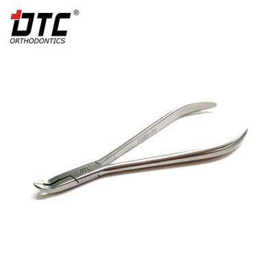 Longhandle Mini DTC Ortodôntica Distal Ortho Light Wire Cutter Pliers 45 graus padrão