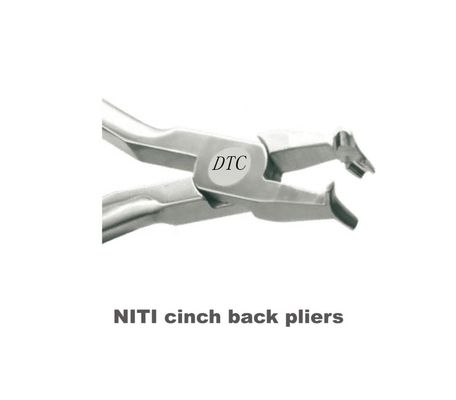 Métodos dentários ortodônticos de metal duráveis NITI Pinch Back Pliers com 3 anos de vida útil