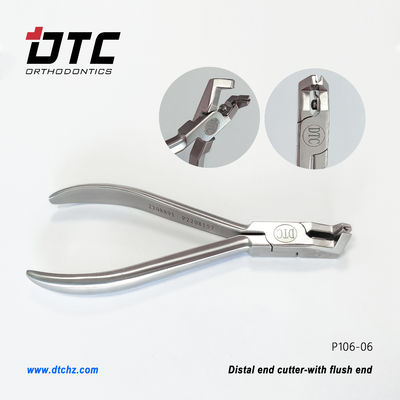 Telas de corte de extremidade distal para ajuste de fio duro
